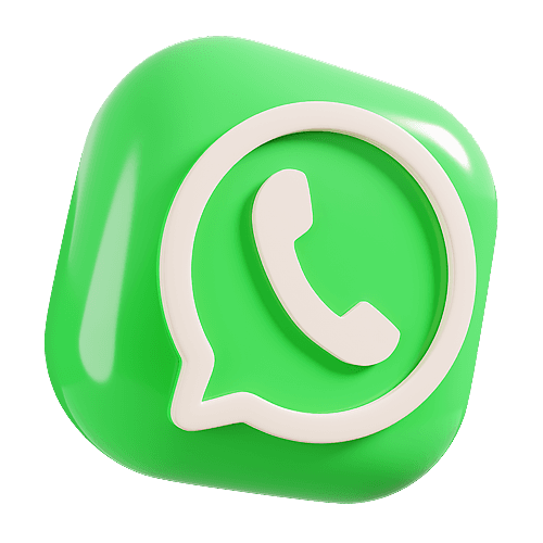 Logo 3D de Whatsapp